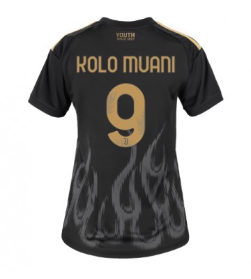 Juventus Randal Kolo Muani #9 Tredjetrøje Dame 2026-27 Kortærmet Juventus Randal Kolo Muani #9 Tredjetrøje Dame 2026-27 Kortærmet